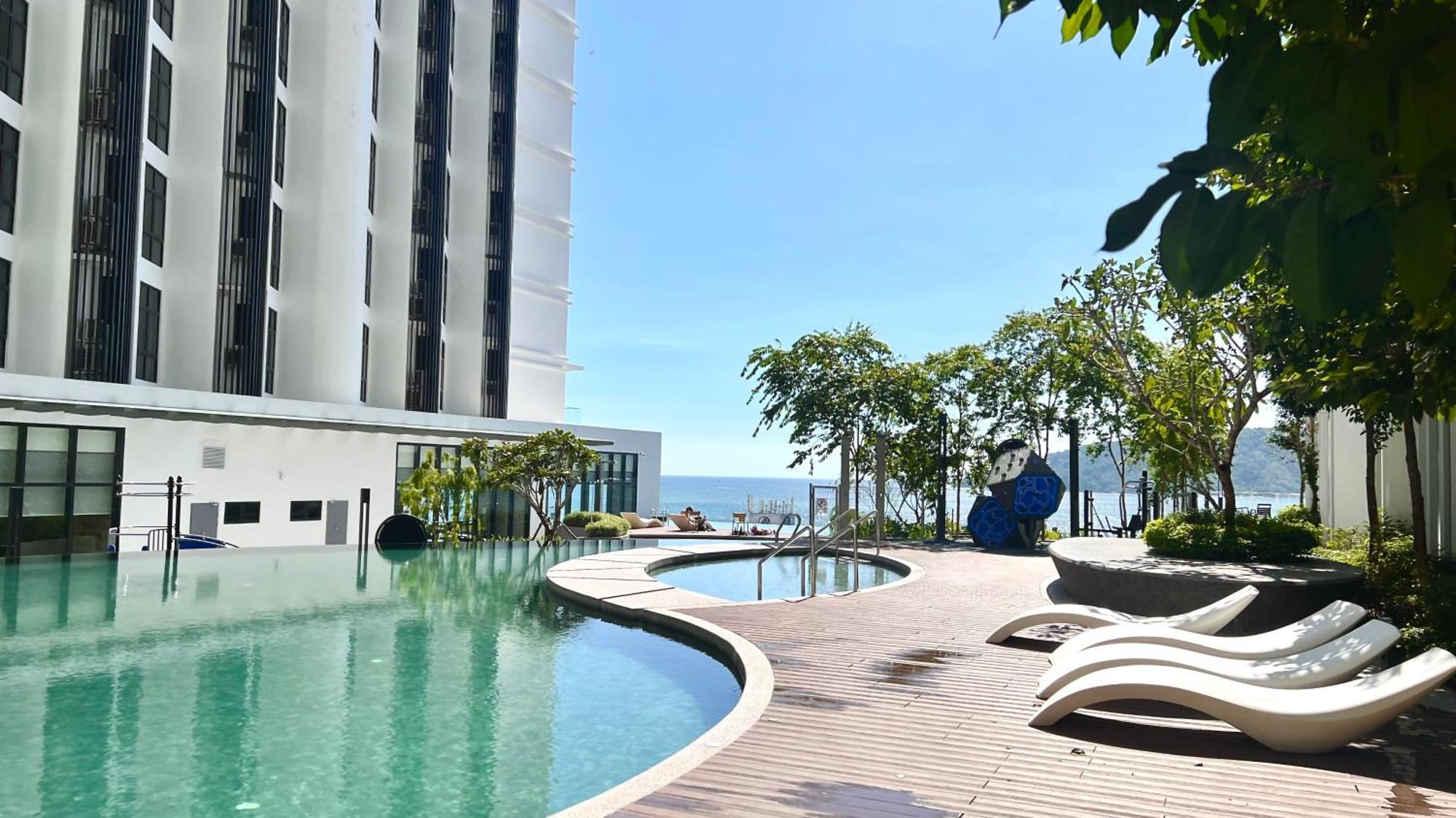 The Shore Executive Suites By Ys Luxury Kota Kinabalu Esterno foto